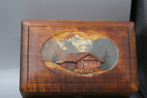 Vintage reuge wood carved - reuge,