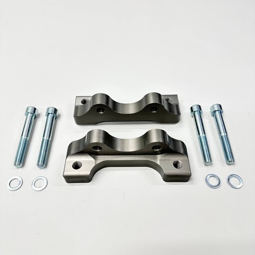 Rear brake upgrade - adapters, al