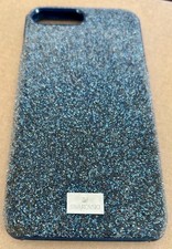 Genuine Swarovski High iPhone Case, for an iPhone 7 Plus-Dark Blue