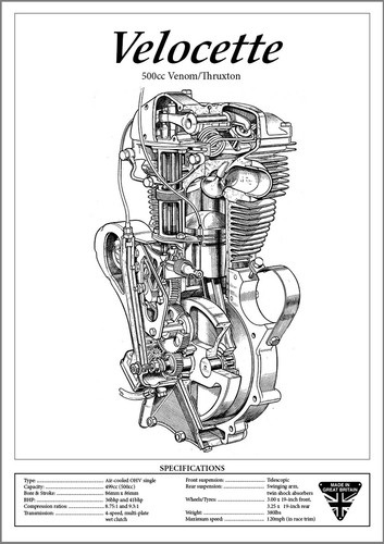Velocette venom thruxton - venom,