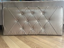 Gold Headboard / Large Bed
