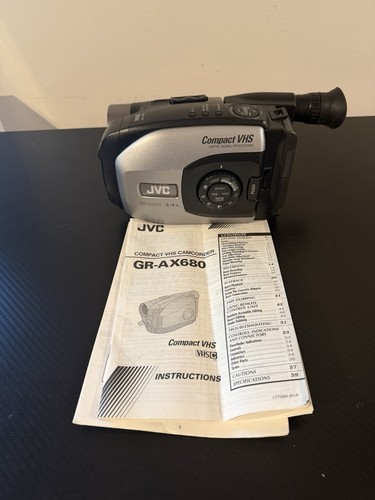 Jvc ax680e compact vhs - gr-ax680e,