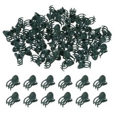 50-Pack Orchid Clips, Plastic