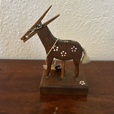 Vintage Wooden Horse Clothes