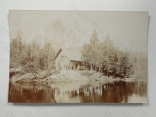 Log cabin people lakeside - cabin,