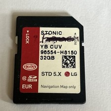 GENUINE KIA STONIC SATELLITE NAVIGATION SAT NAV SD CARD 96554-H8150