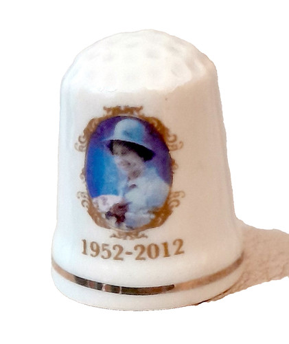 Decorative thimble bone - thimble,