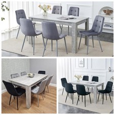 Dining Table Set Of 6 Kitchen