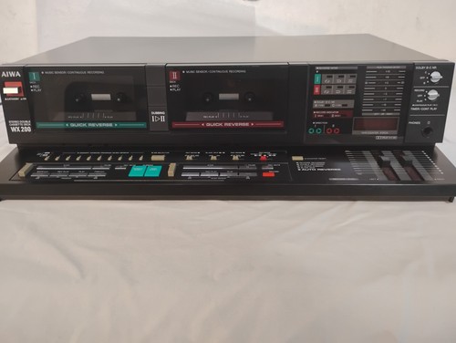 Aiwa wx200c double cassette - aiwa,