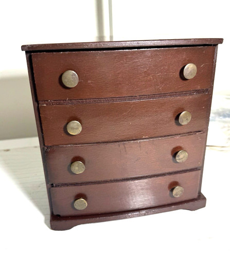 Vintage wood two - drawer, chest