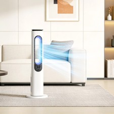 Bladeless Tower Fan with LED