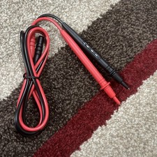 Digital Multimeter Test Leads 10A Quality Extension Lead Probes Volt Meter Cable