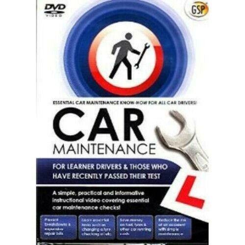Car maintenance dvd cert - u, new