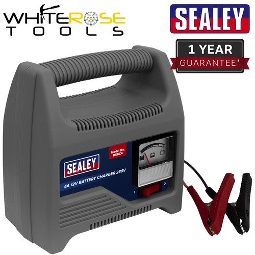 Sealey battery charger 12v - sealey, 4a