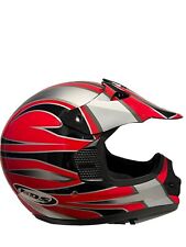 MDS MOTORCYCLE HELMET VISOR KARTING MOTOR CROSS OFF ROAD SIZE M