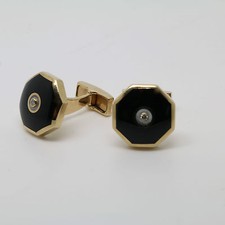 1 pr. 9ct yellewgold cufflinks