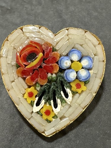 Vintage italian micro mosaic - italian,