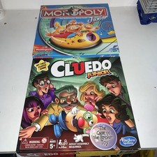 Monopoly junior And Cluedo Junior Both Complete & Good Condition.