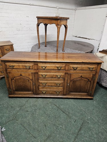 Solid oak large sideboard - large,
