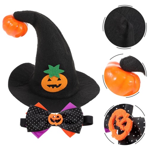 Pet pumpkin hat costume set - pet,