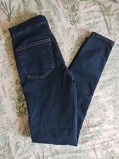 BNWOT New Topshop Joni Jeans Dark Blue Wash Skinny High Waisted 28 32 27 32 8 10