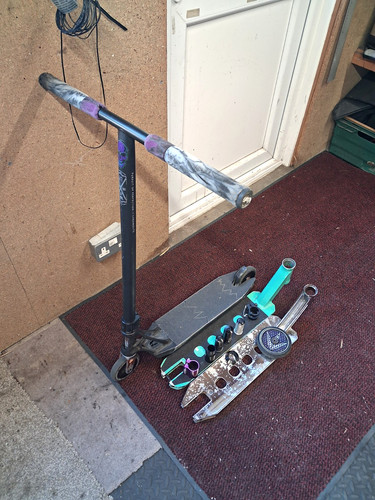 Custom built stunt scooter - custom,