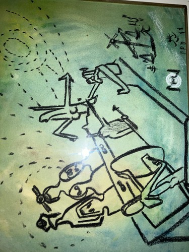 Roberto matta mixed media - matta,,