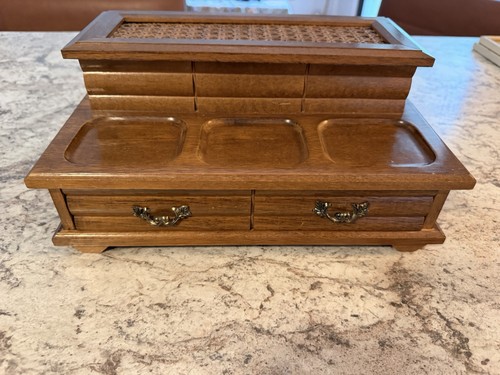 Vintage wooden mens valet - wooden,