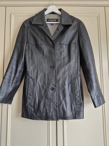 Woodland leather black - woodland, jacket