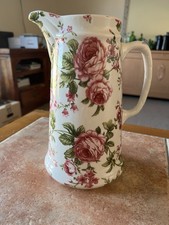 Staffordshire pitcher, specifically a vintage Staffordshire Ironstone pitcher