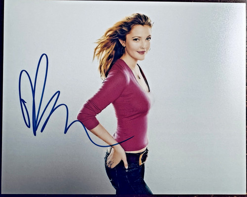Drew barrymore signed - drew,
