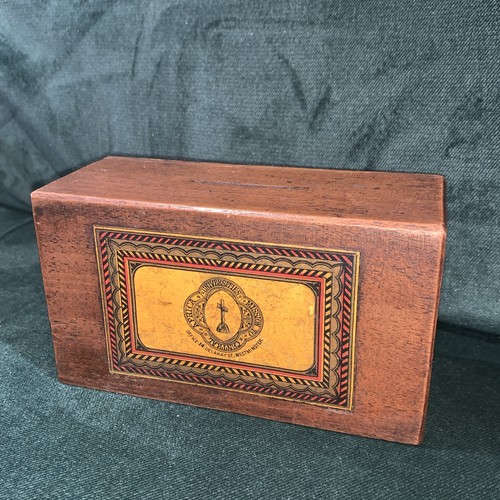 Antique charity wood