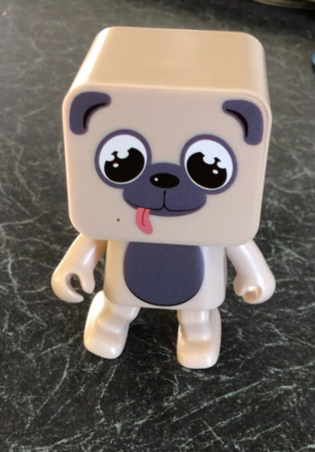 Area dancing speaker - dancing, dog