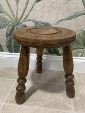 Vintage French Milking Stool