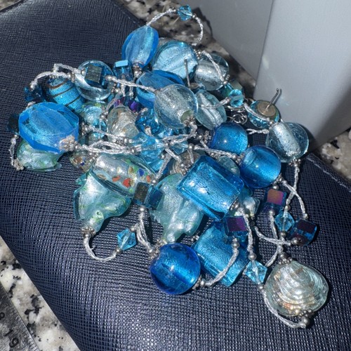 Vibrant blue bohemian foil - bohemian,