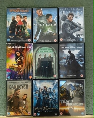 Action dvds others job lot - action,