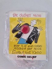 Red Nose Day Pin Badges. 1997