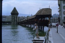 35mm Slide Switzerland Bridge
