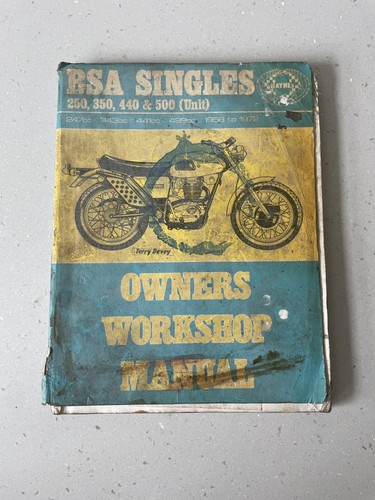 Bsa unit singles haynes owners - singles,