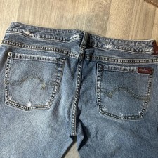 Silver Jeans Co. Ultra Low Rise Bootcut Jeans W32 Y2K Indie Sleaze Grunge Denim