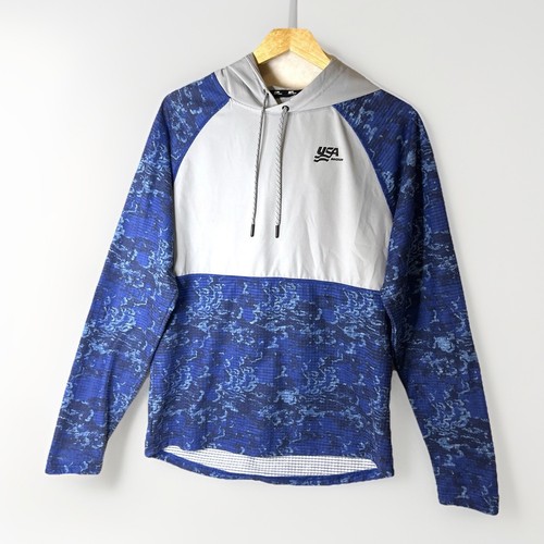 Usa hockey hooded pullover - usa,