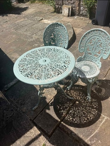 Aluminium garden chair set - set, 2