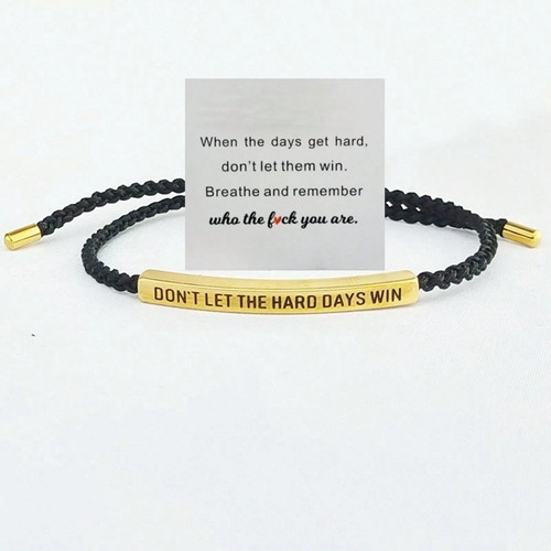 Don let the hard - “don't,