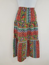 Vintage Skirt Long Cotton