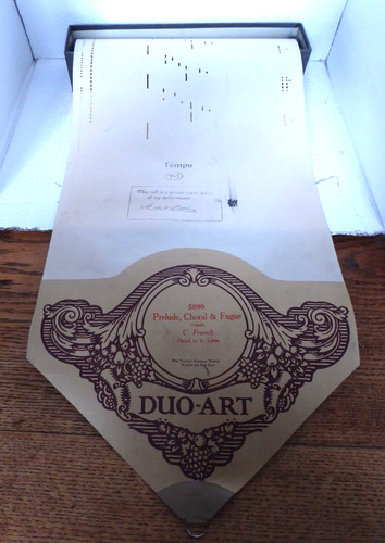 Duo art reproducing roll - duo-art,