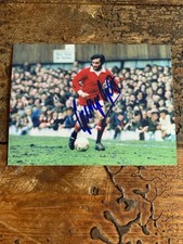 George Best Pre Printed Autograph Signed Photo Manchester United Autographs