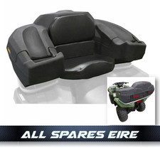 QUAD ATV PASSENGER REAR SEAT BACK REST CARGO BOX HONDA TRX YAMAHA YFM SUZUKI LTF