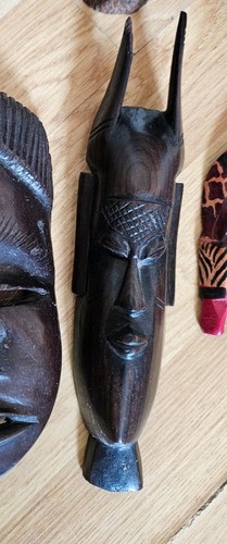 Wooden hand made african - made,