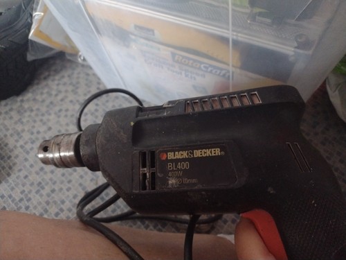 Electric screwdriver black - electric,