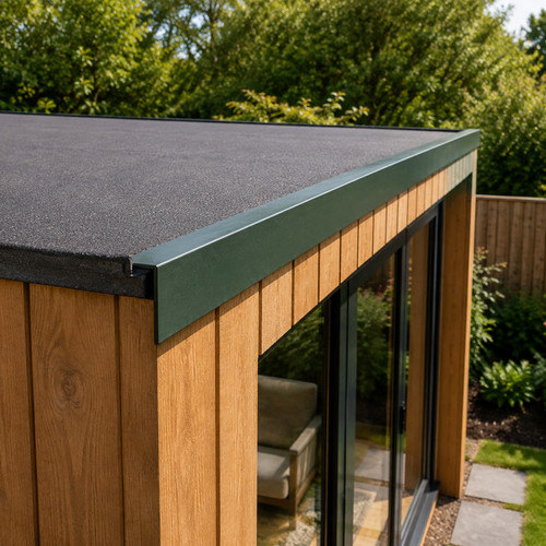 Metal roof barge verge edge - roof,